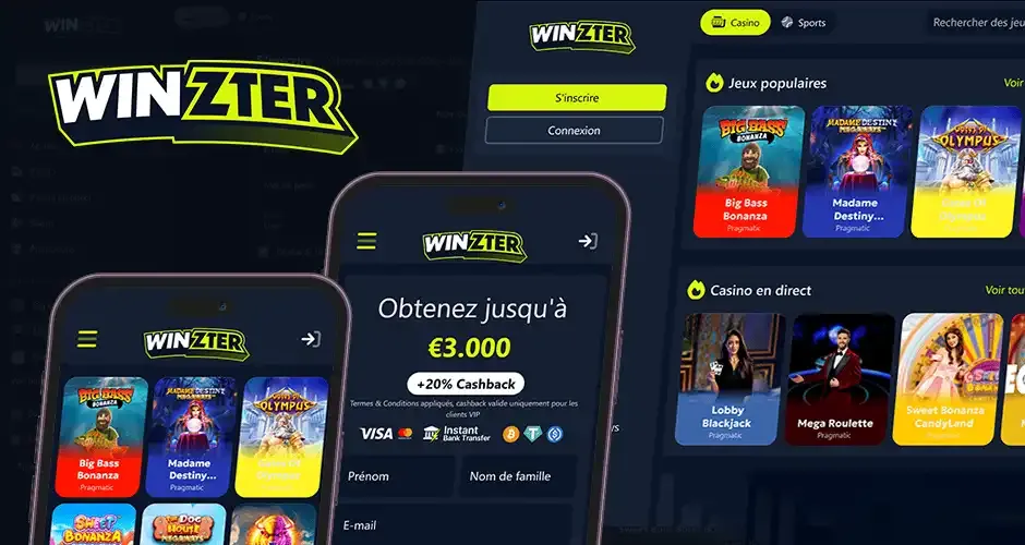 Winzter casino application